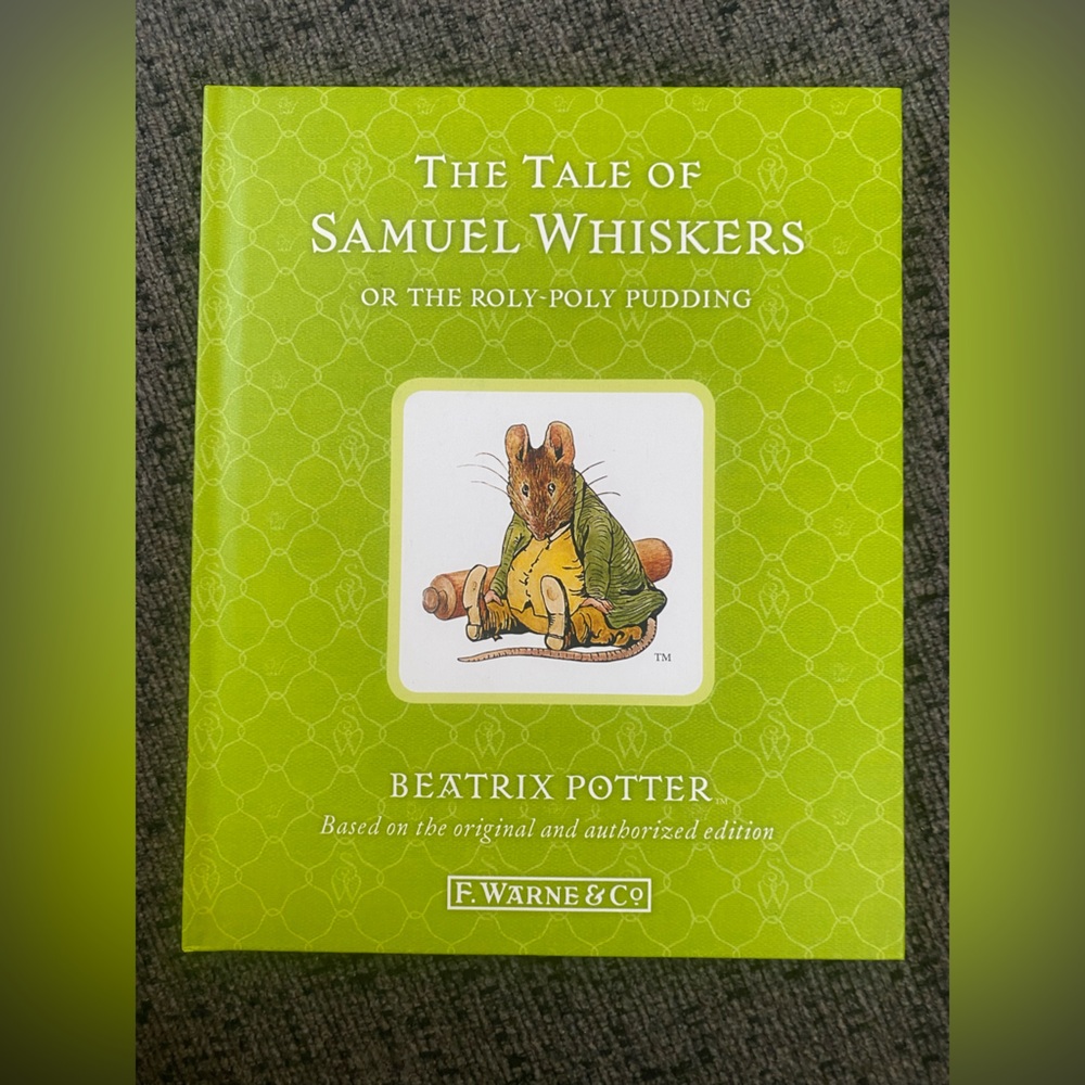 🥕6/$20 The Tale of Samuel Whiskers by Beatrix Potter - Green Cover